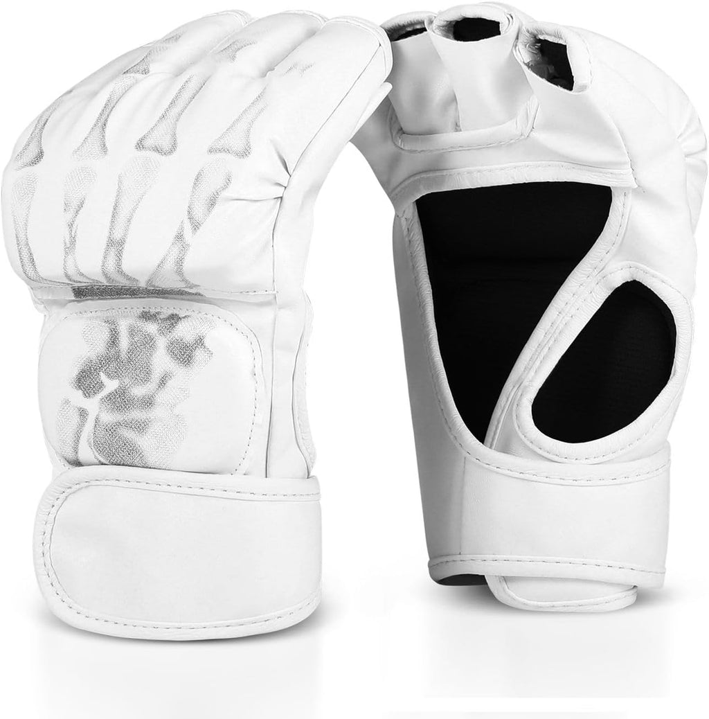 Flexzion, guantes de boxeo con dedos descubiertos - Grappling, MMA,...