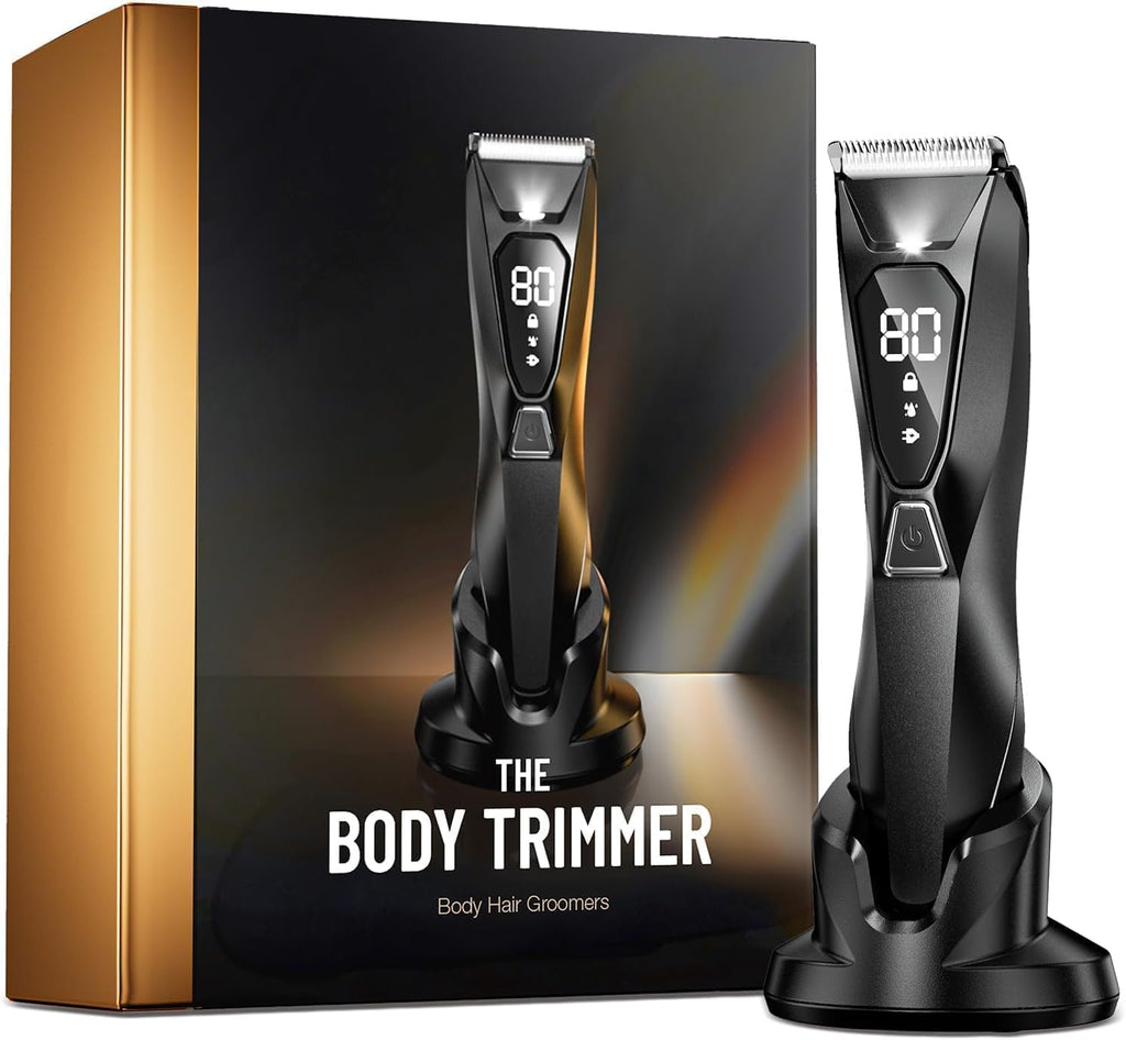Xcdgiogw Recortadora de vello corporal para hombres: Recortadora de...