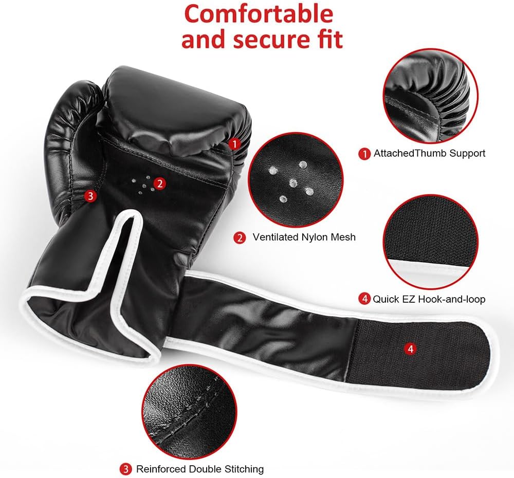 Guantes de Boxeo para Niños de 3-9 Años - Guantes de Entrenamiento...