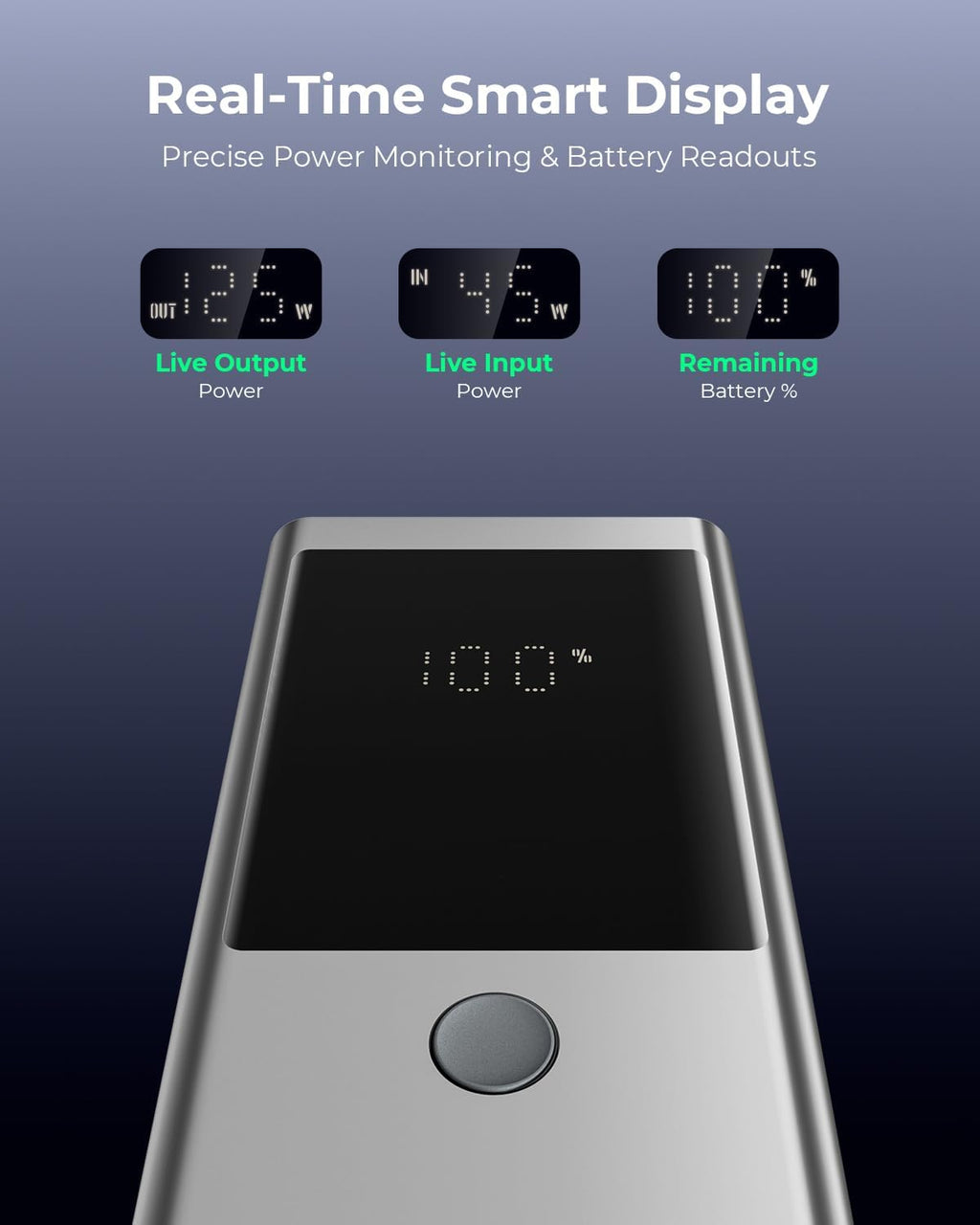 TALIX Banco de energía de 125 W, cargador portátil para portátil de...