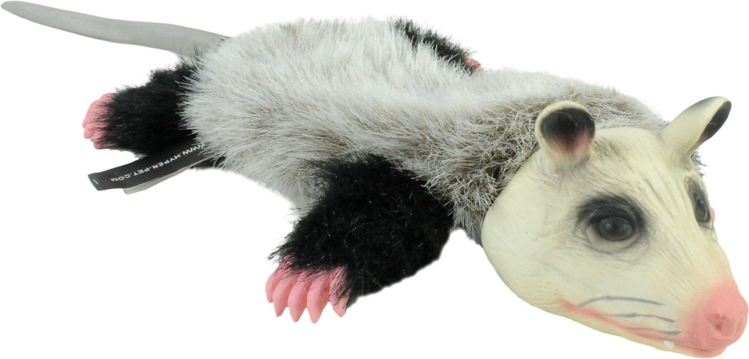 Hyper Pet Real Skinz Opossum Peluche Perro de Juguete