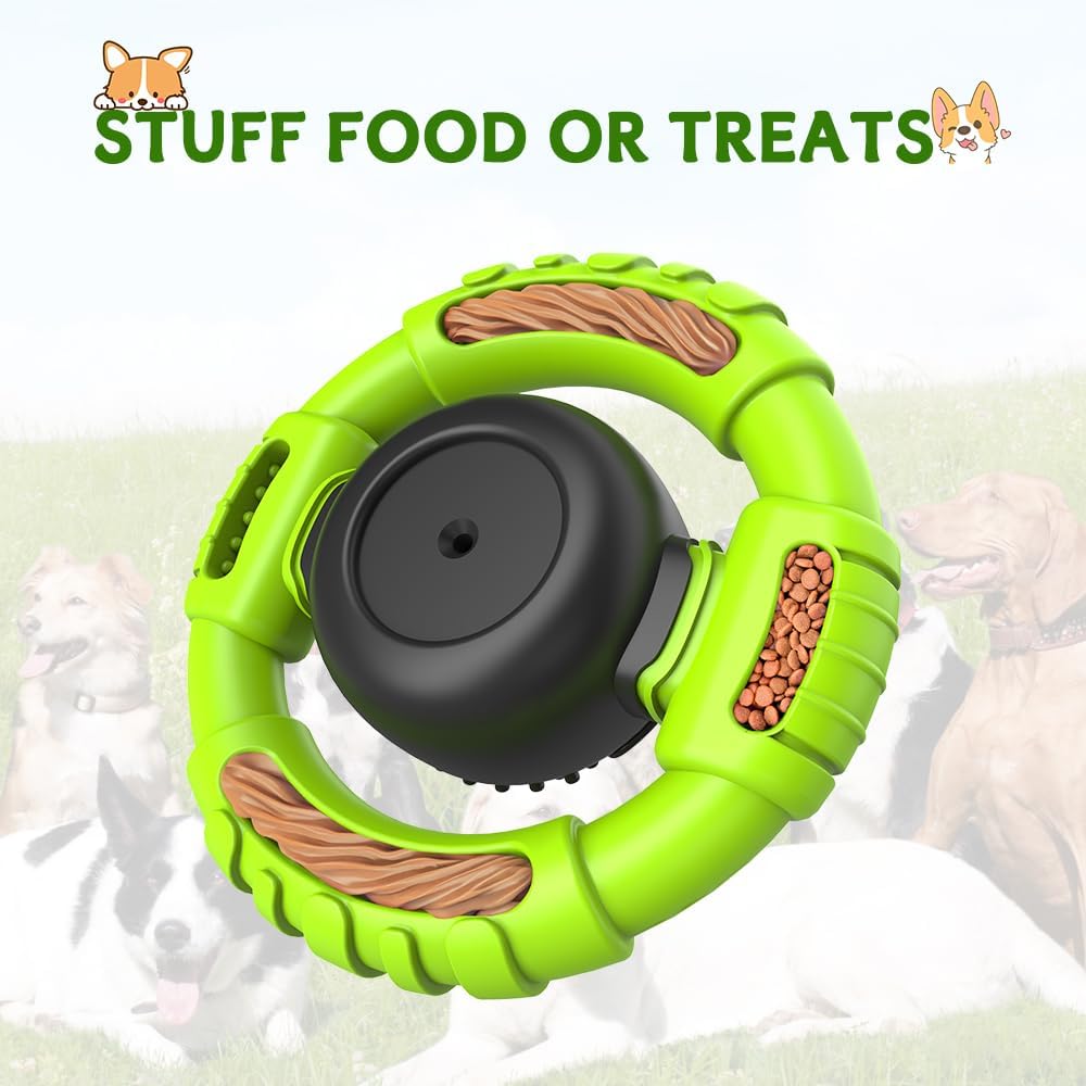 VRTOP Juguetes para perros para masticadores agresivos, razas grand...