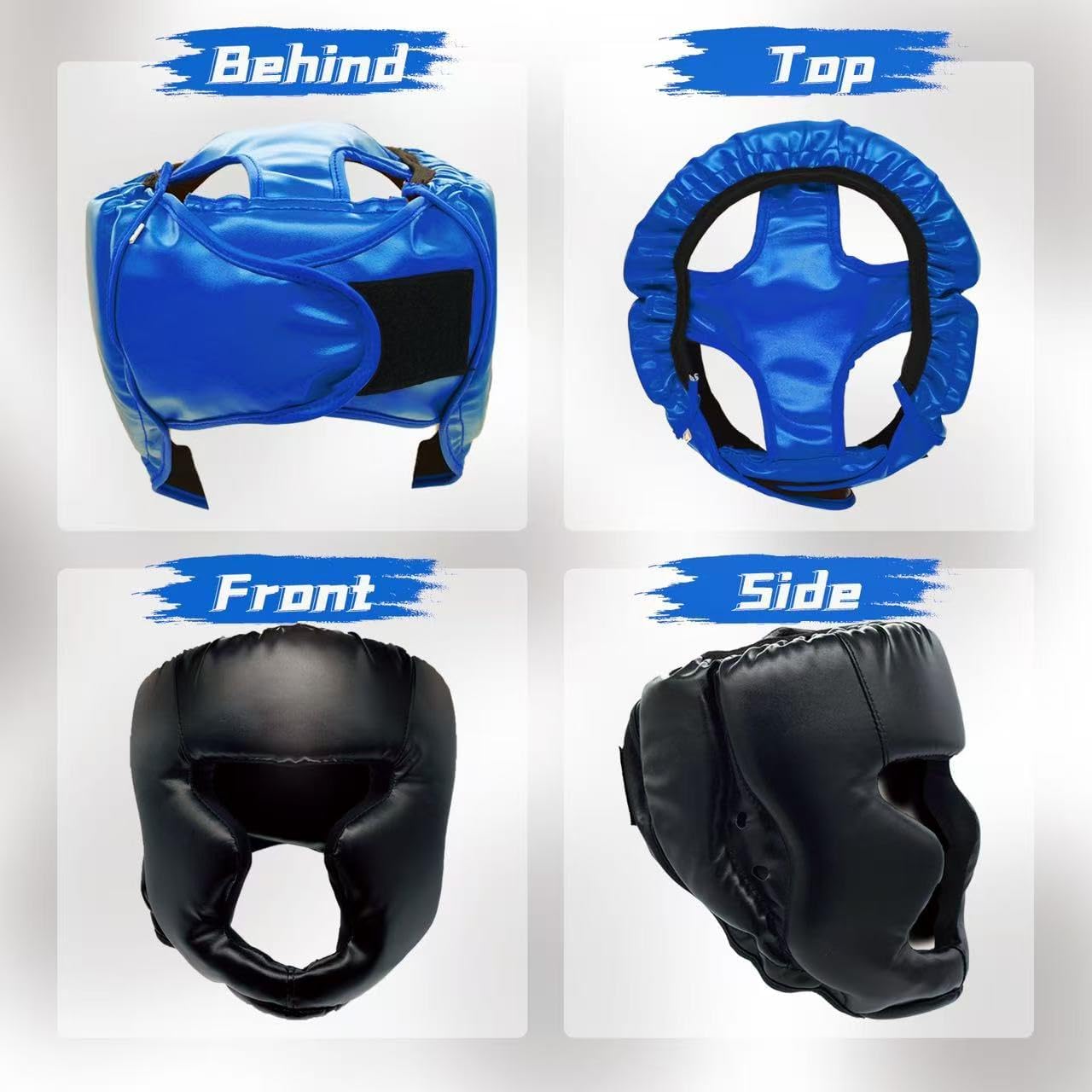 Juego de guantes de boxeo y accesorios para la cabeza, incluye 2 un...