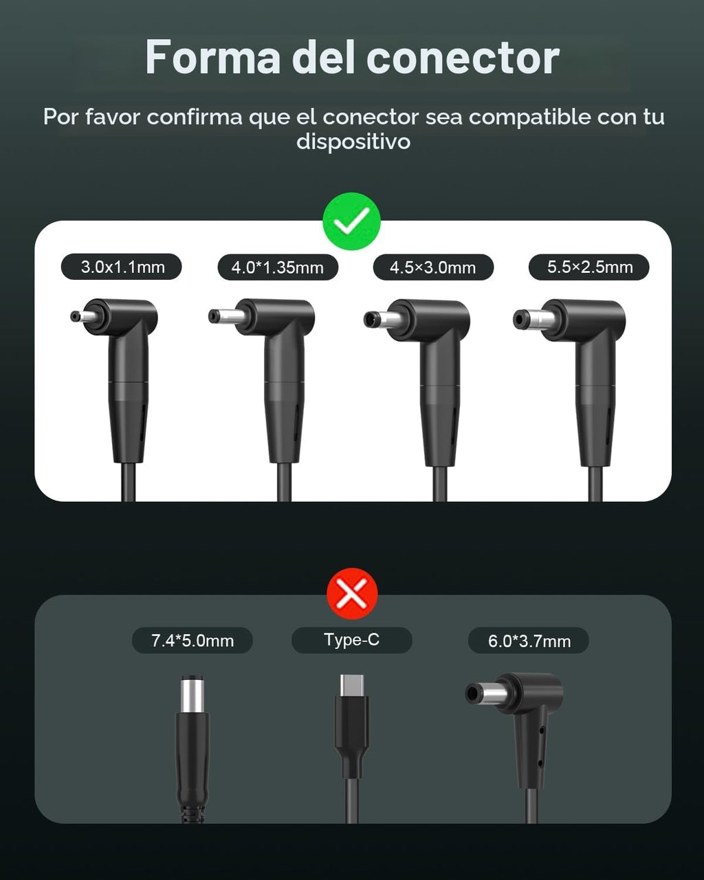 Cargador de portátil Superer para Asus Vivobook, Zenbook y más seri...