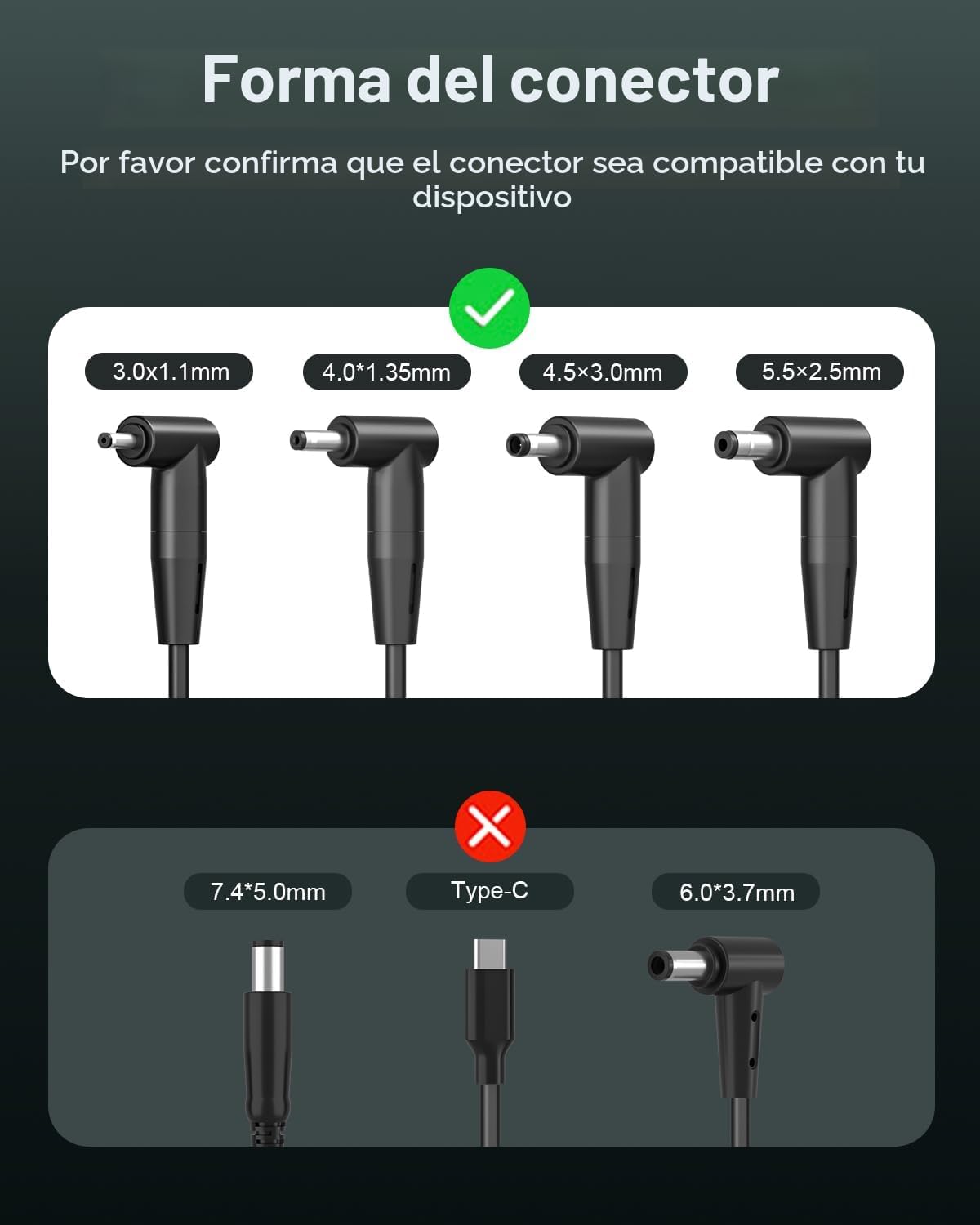 Cargador de portátil Superer para Asus Vivobook, Zenbook y más seri...
