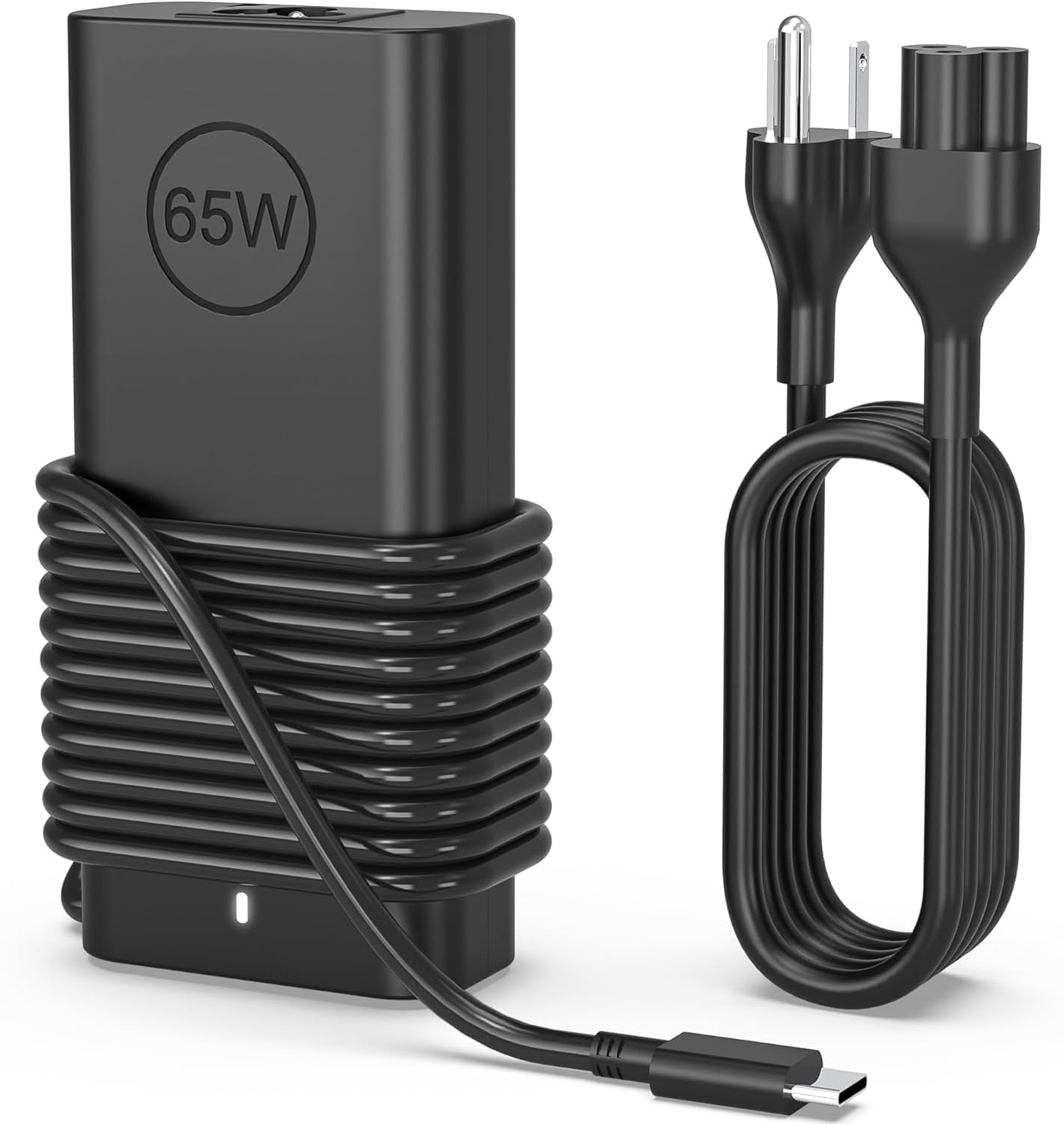 BAJ Cargador USB C de 65 W compatible con Dell Latitude 5420 5520 5...