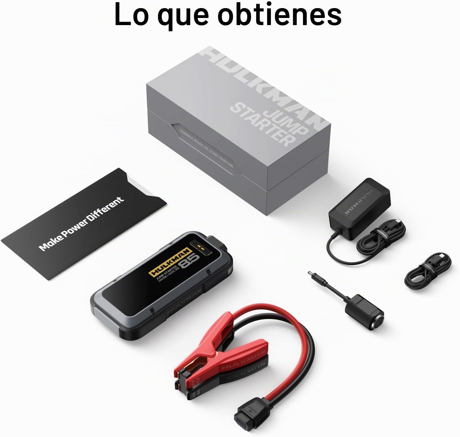 Hulkman Alpha85, Gris Espacial, Arrancador Inteligente de 2000A 74W...