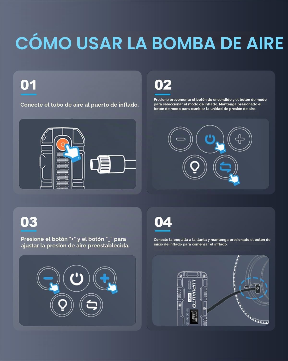 Arrancador de coche de 4000 A con compresor de aire de 160 PSI, paq...