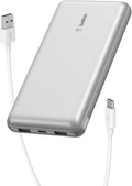 Belkin Cargador portátil, cargador de batería USB-C de 20000 mAh co...