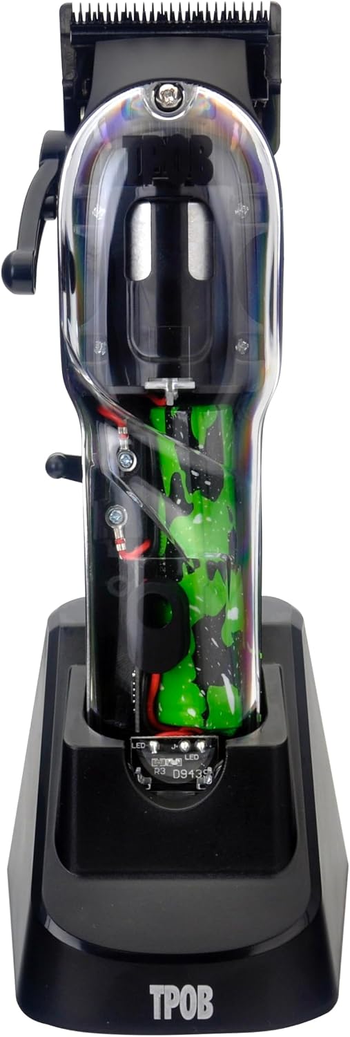 TPOB Slime 2 - Colección profesional de cortapelos (negro con salpi...