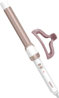 Conair Varita Rizador de Cerámica Doble de 1 Pulgada con Pinza, Pro...