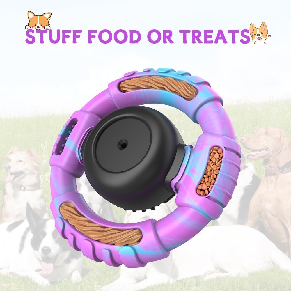 VRTOP Juguetes para perros para masticadores agresivos, razas grand...