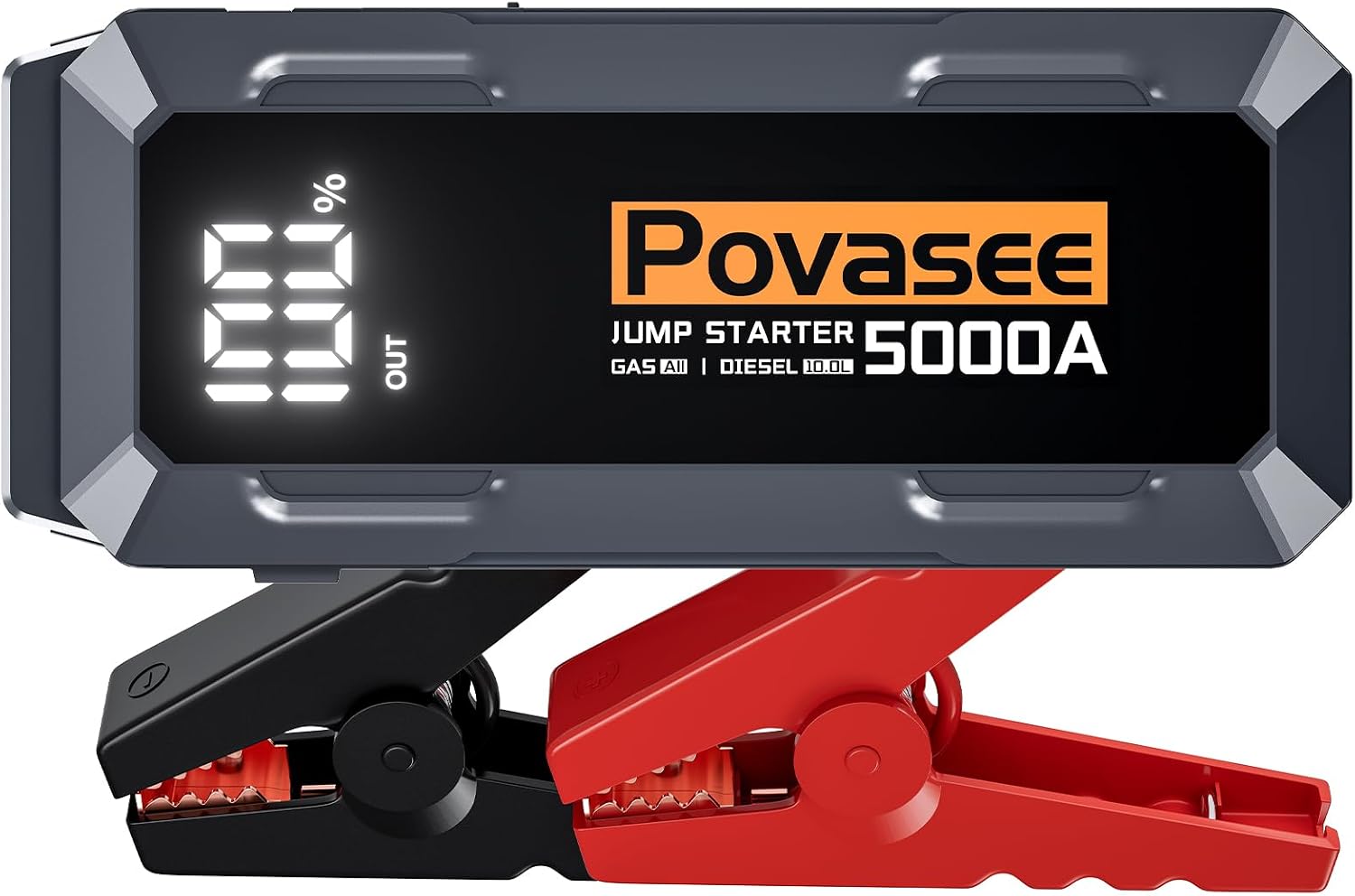 Povasee Arrancador de Batería de Coche 5000A Caja de Arranque (Todo...
