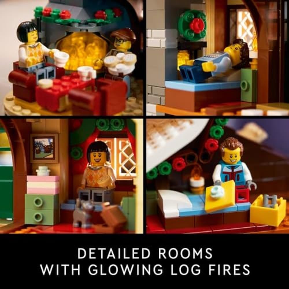 LEGO Icons Alpine Lodge - Juego de construcción de modelos, kits co...