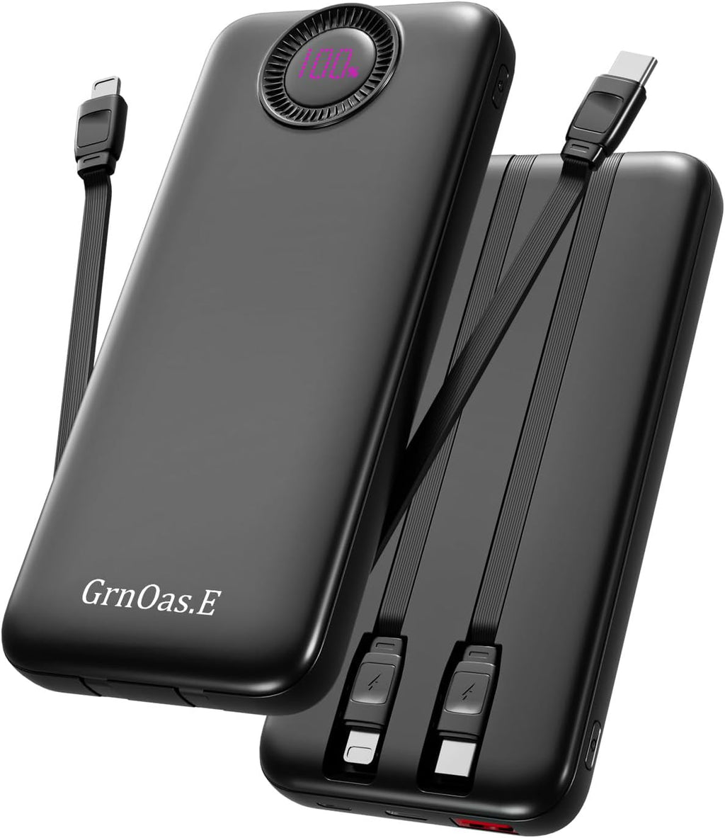 GrnOas.E Banco de Energía, Cargador Portátil de 10000 mAh 22.5W Max...