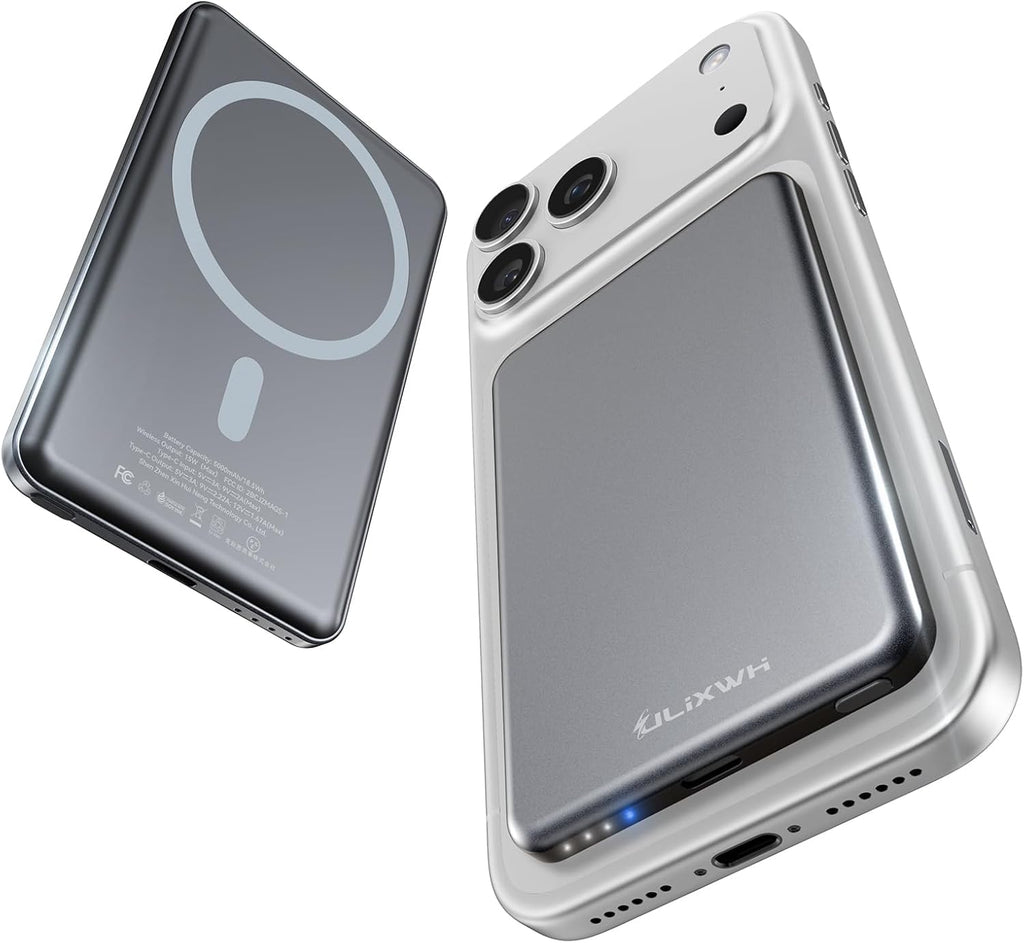 ULiXWH [0.3" Ultra Slim] [Hecho de aleación] para Magsafe Carga...