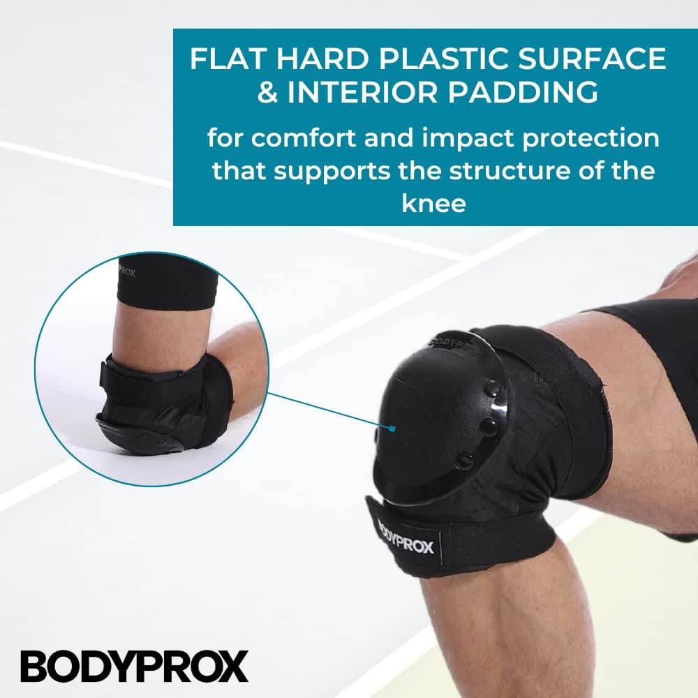 BODYPROX - Juego de rodilleras, coderas y muñequeras para patinaje...