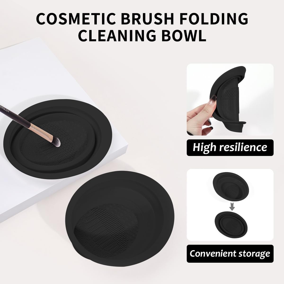MAANGE Juego de 30 brochas de maquillaje profesional con bolsa de t...
