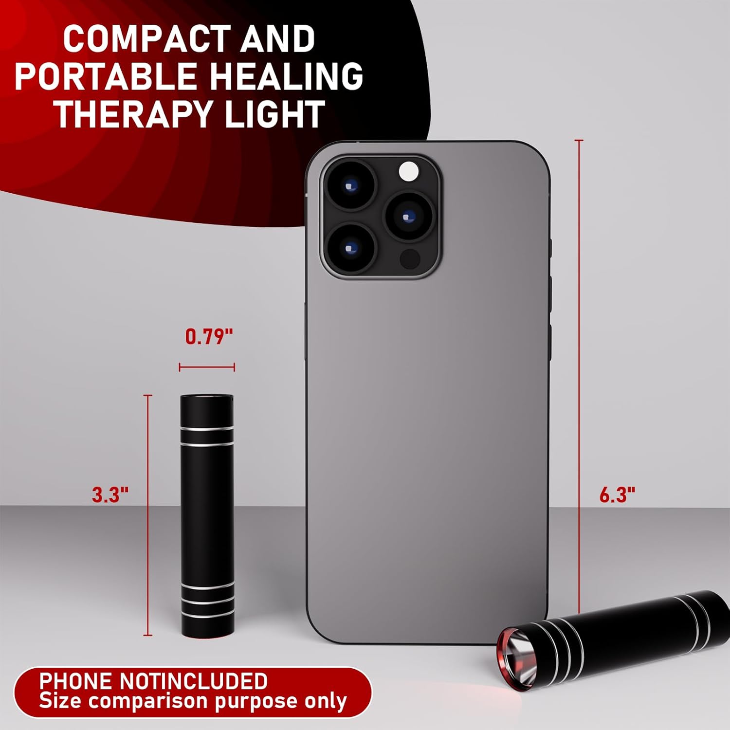 YKeluxon Dispositivo de terapia de luz roja infrarroja para articul...