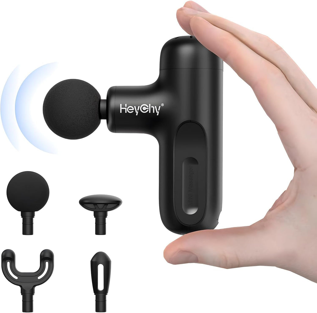 HEYCHY Super Mini pistola de masaje de tejido profundo, masajeador...