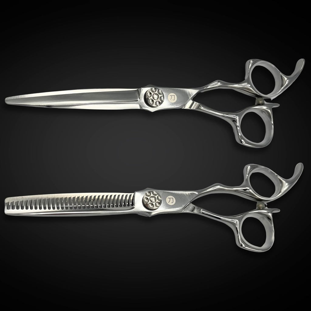 Saki Shears Grand Master - Juego de tijeras de corte y adelgazamien...