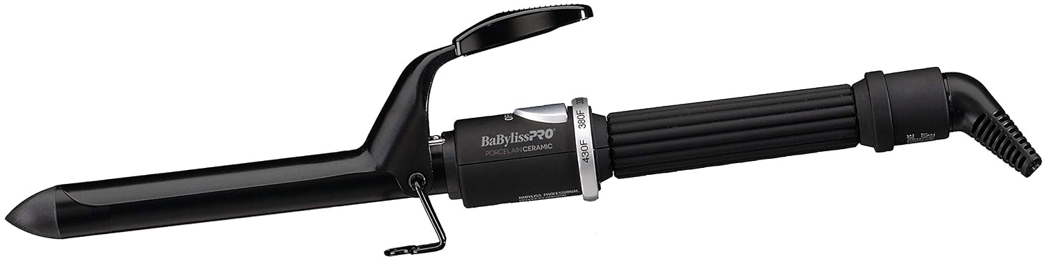 BaByliss Pro Rizador de resorte de cerámica porcelana profesional p...