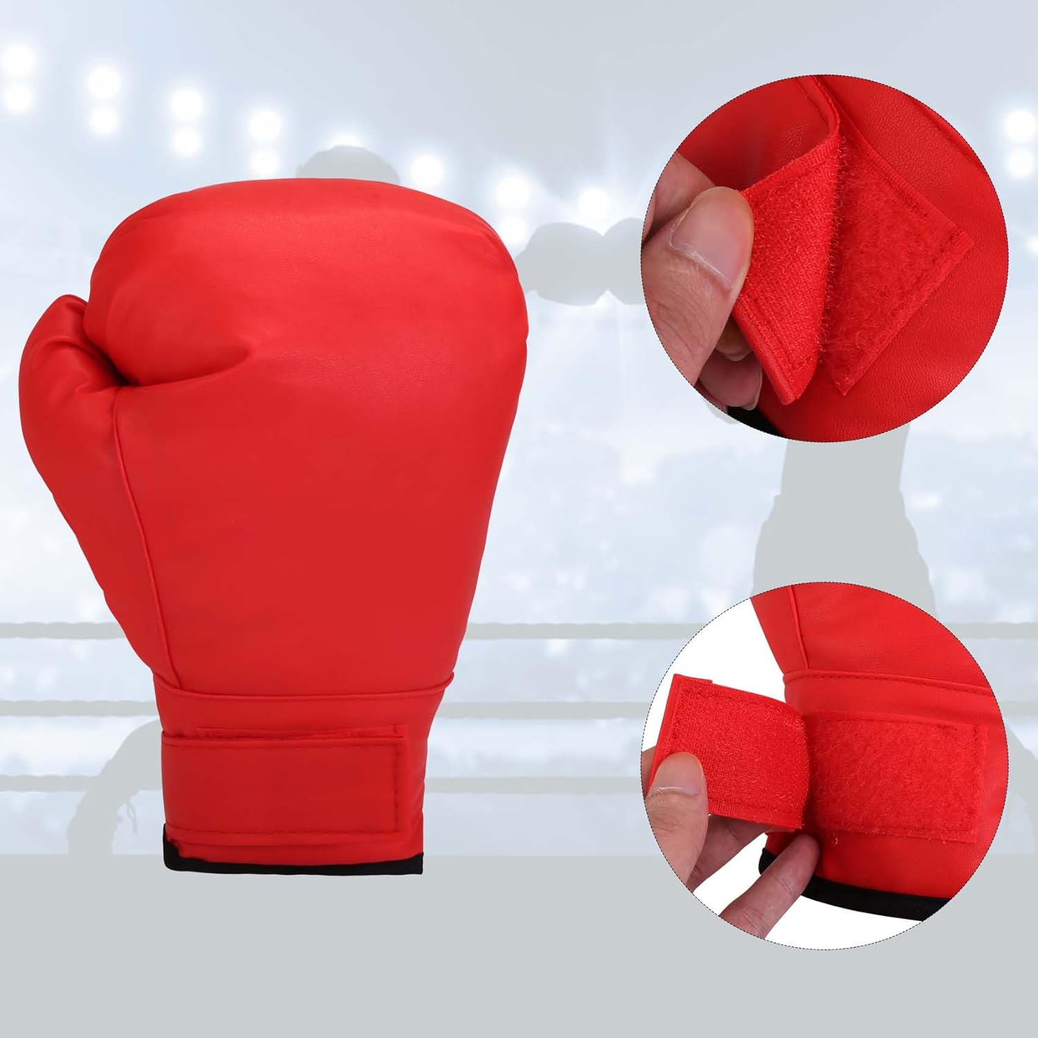 Micnaron 2 pares de guantes de boxeo para hombres y mujeres, guante...