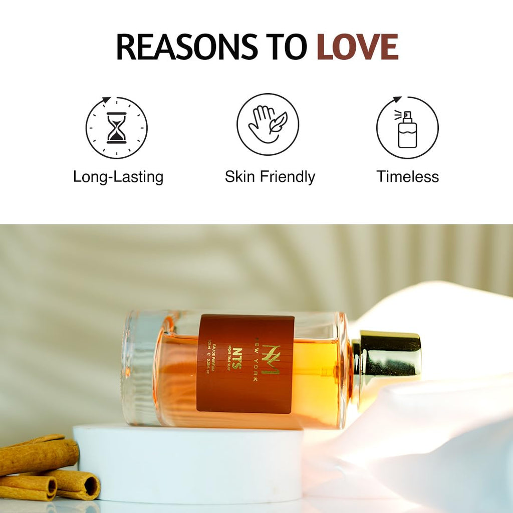 NOURISH MANTRA NM New York Night Time Slay - Perfume de lujo para h...