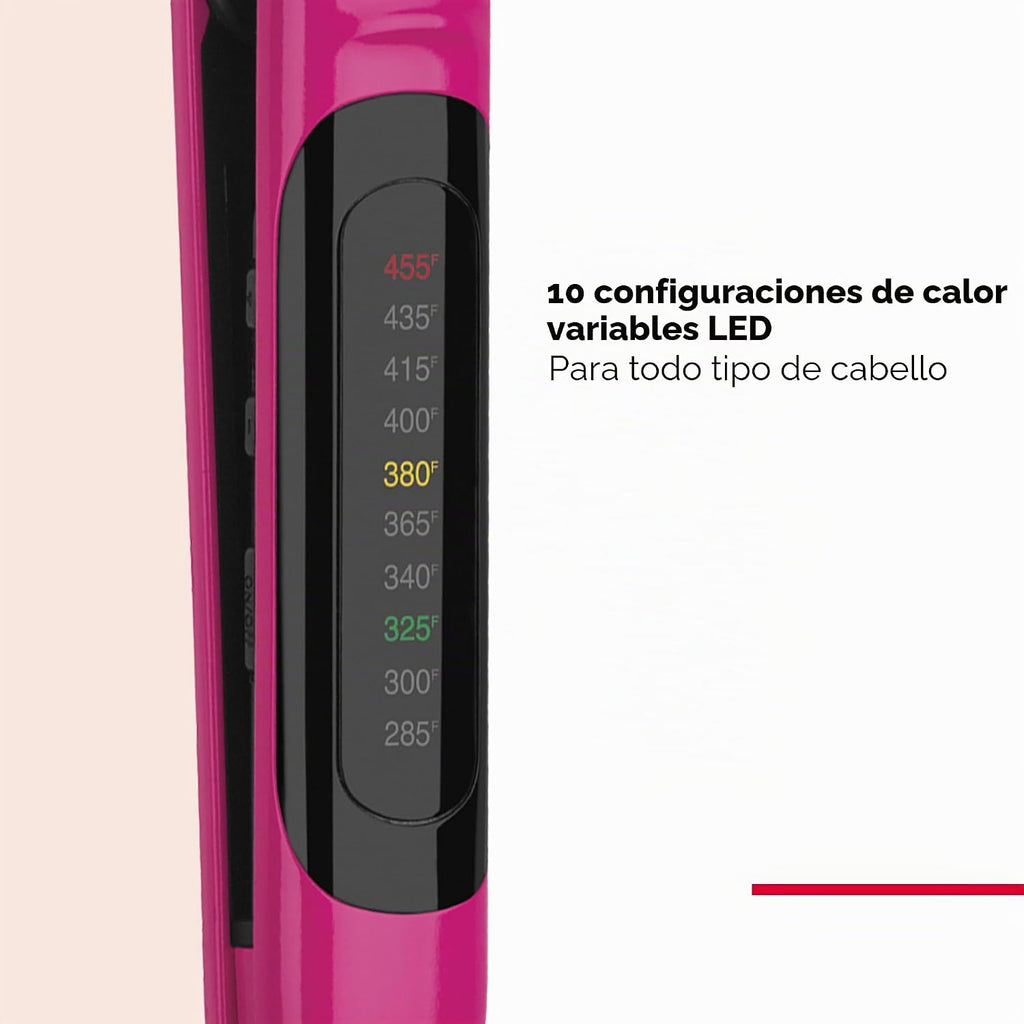 Revlon Smooth Brilliance Plancha de cabello de cerámica | Desliza s...