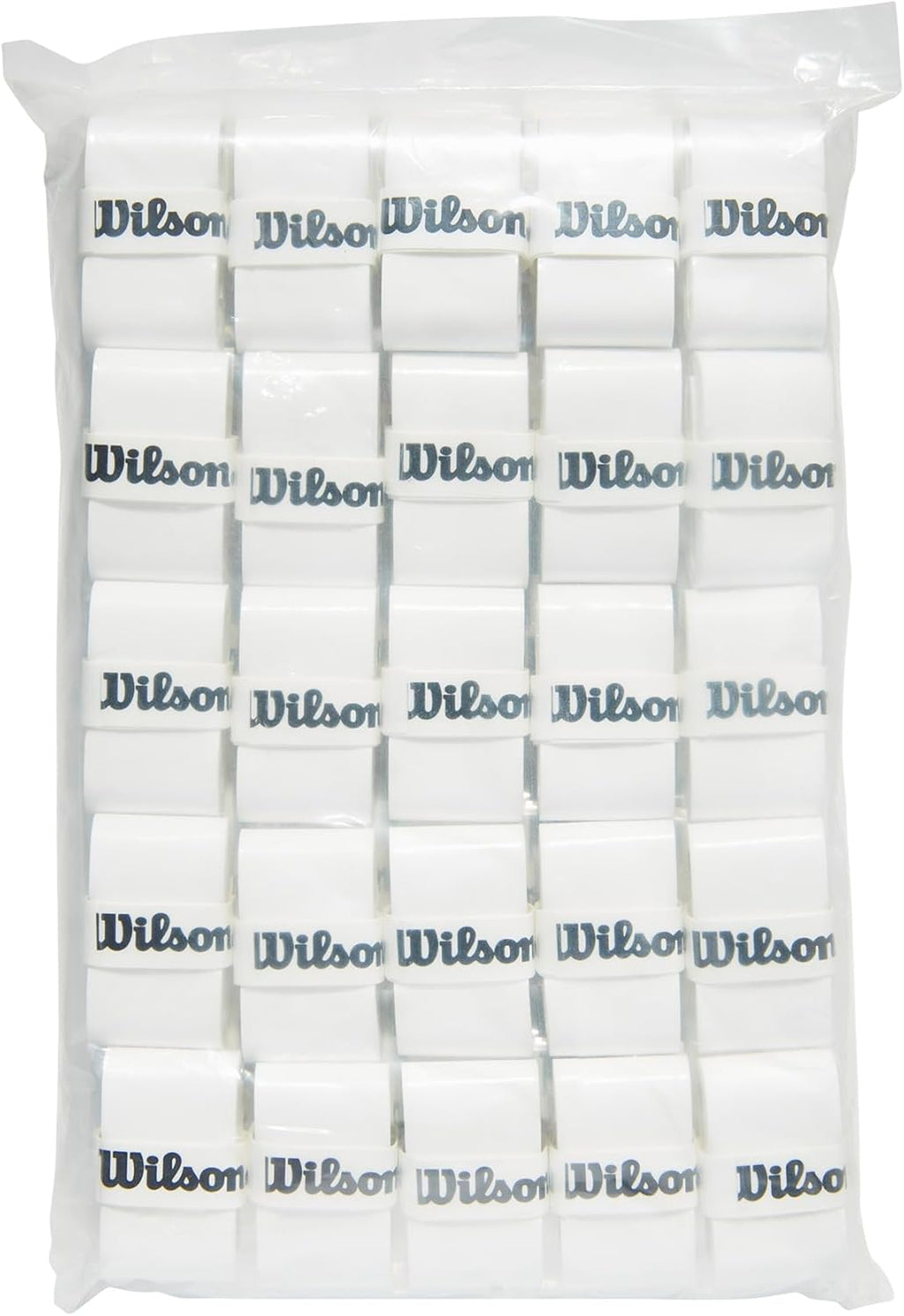 WILSON Pro Padel Overgrip - Paquete de 50, color blanco