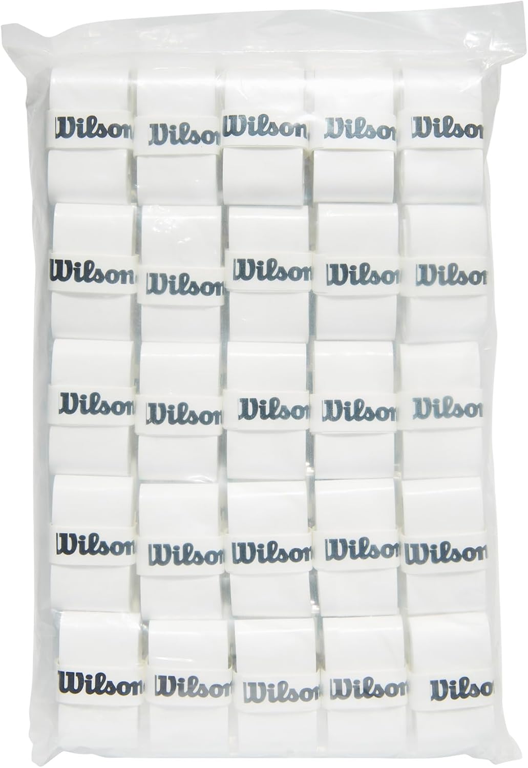 WILSON Pro Padel Overgrip - Paquete de 50, color blanco