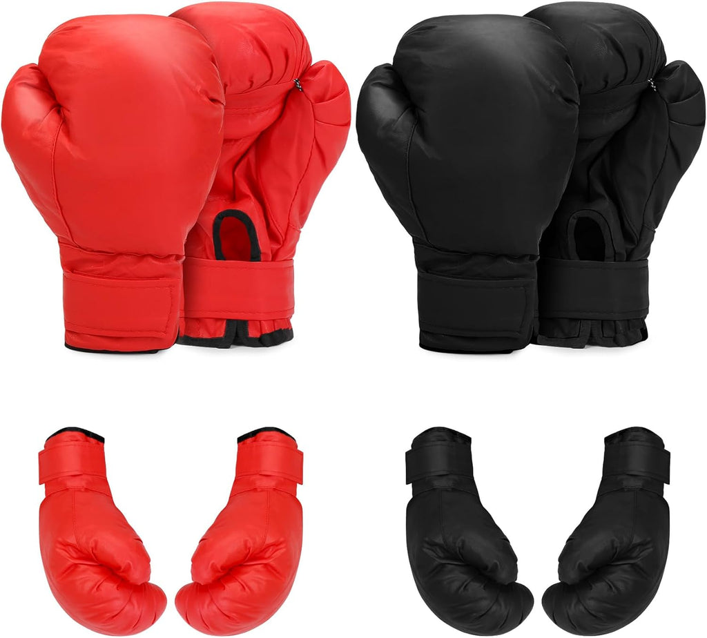 Micnaron 2 pares de guantes de boxeo para hombres y mujeres, guante...