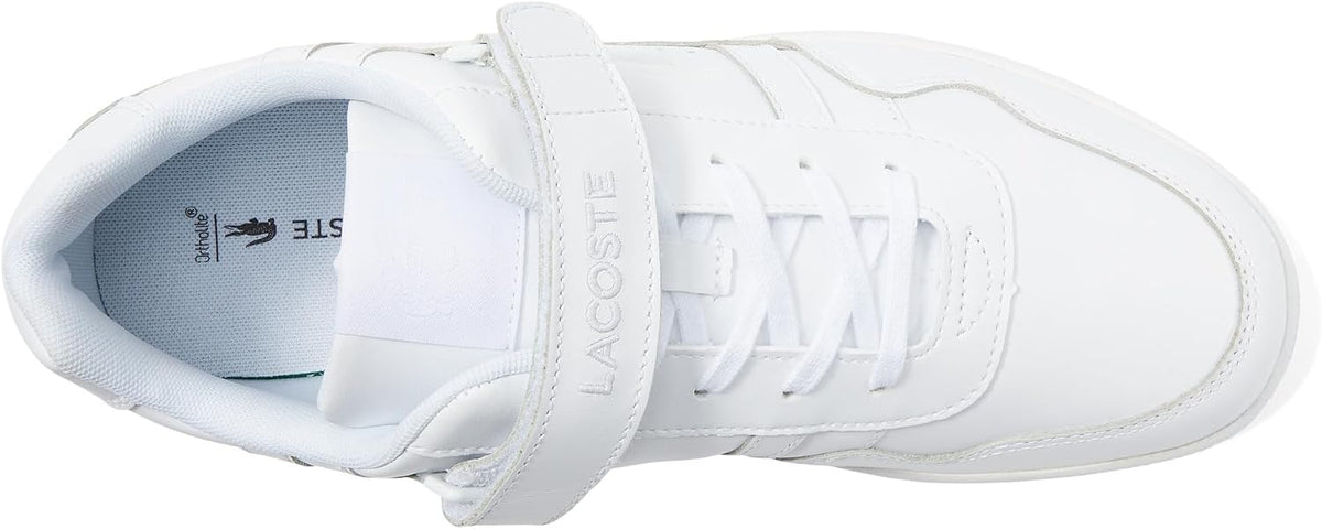 Lacoste Zapatillas de cuero con velcro en T