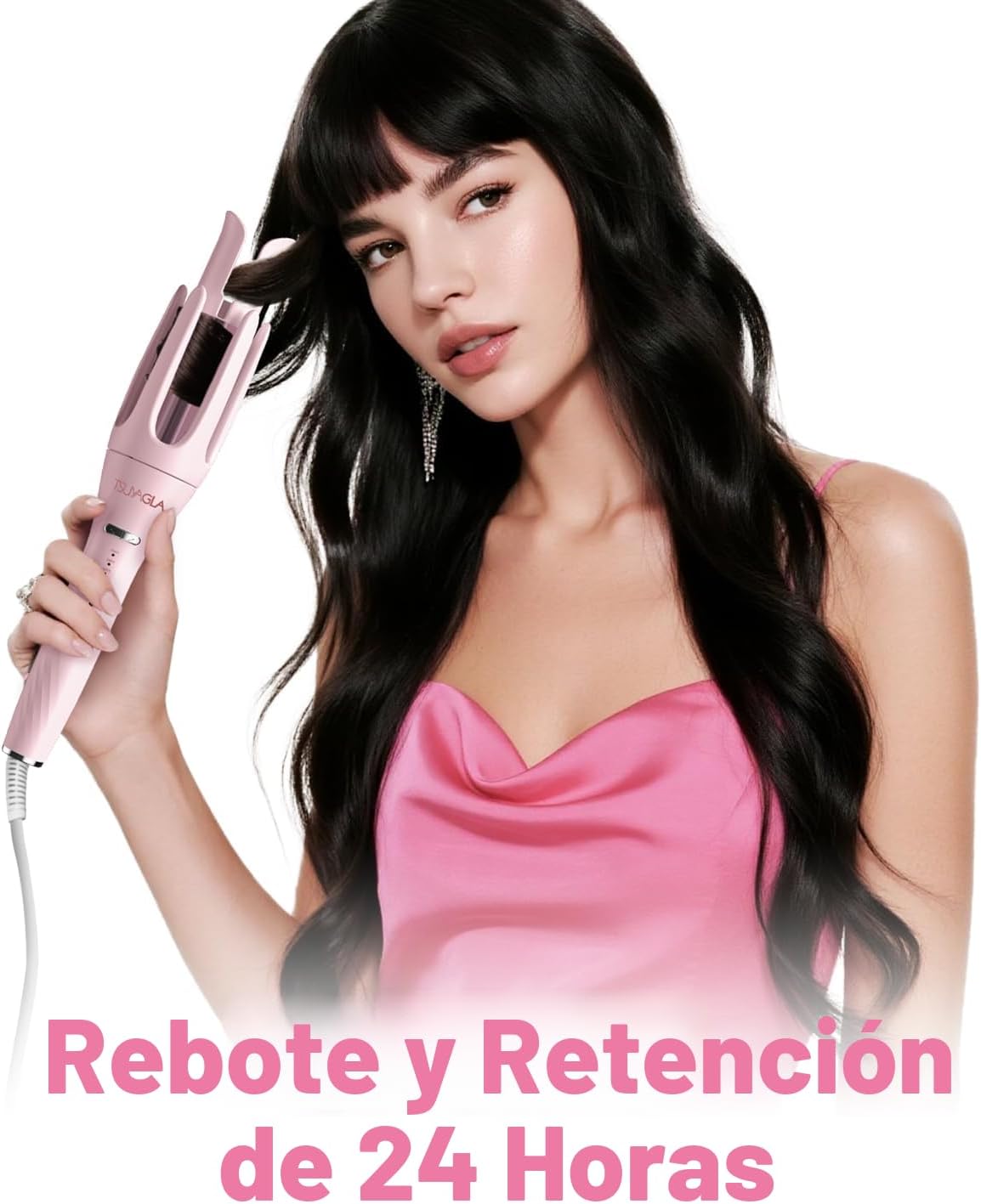Rizador de pelo automático 3 en 1, rizador de pelo con 3 barriles (...