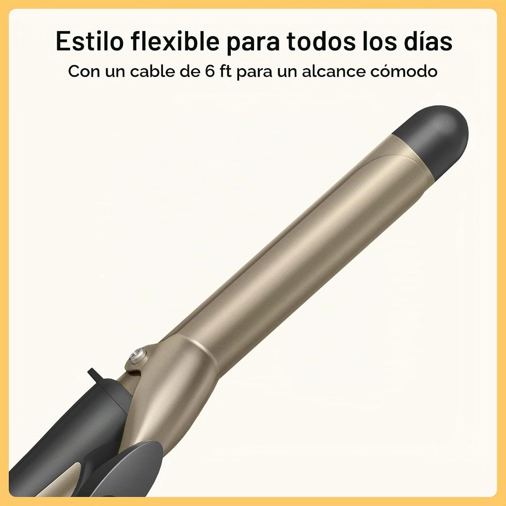 INFINITI PRO CONAIR Rizador de cerámica de turmalina de 1 pulgada,...