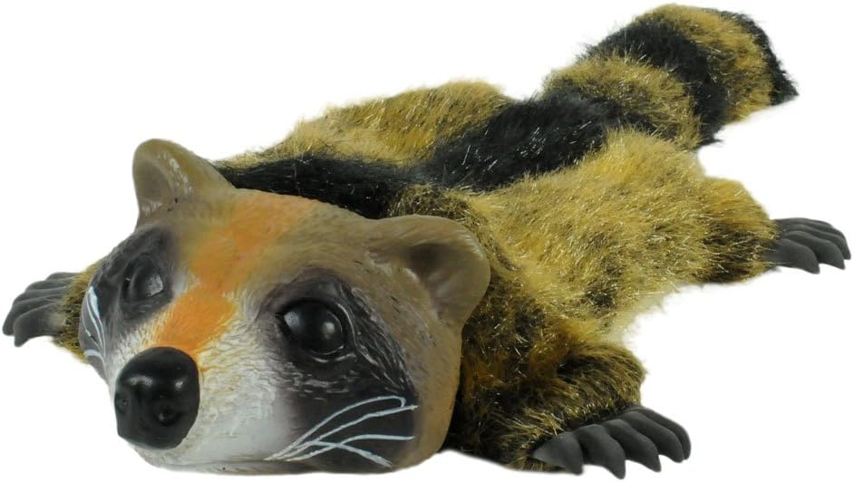 Hyper Pet Juguete de peluche para perro de mapache Real Skinz