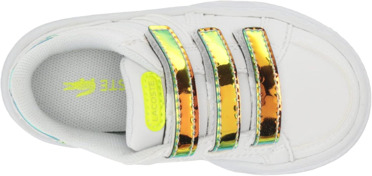 Lacoste Tenis unisex L001 para niños | Zapatos casuales