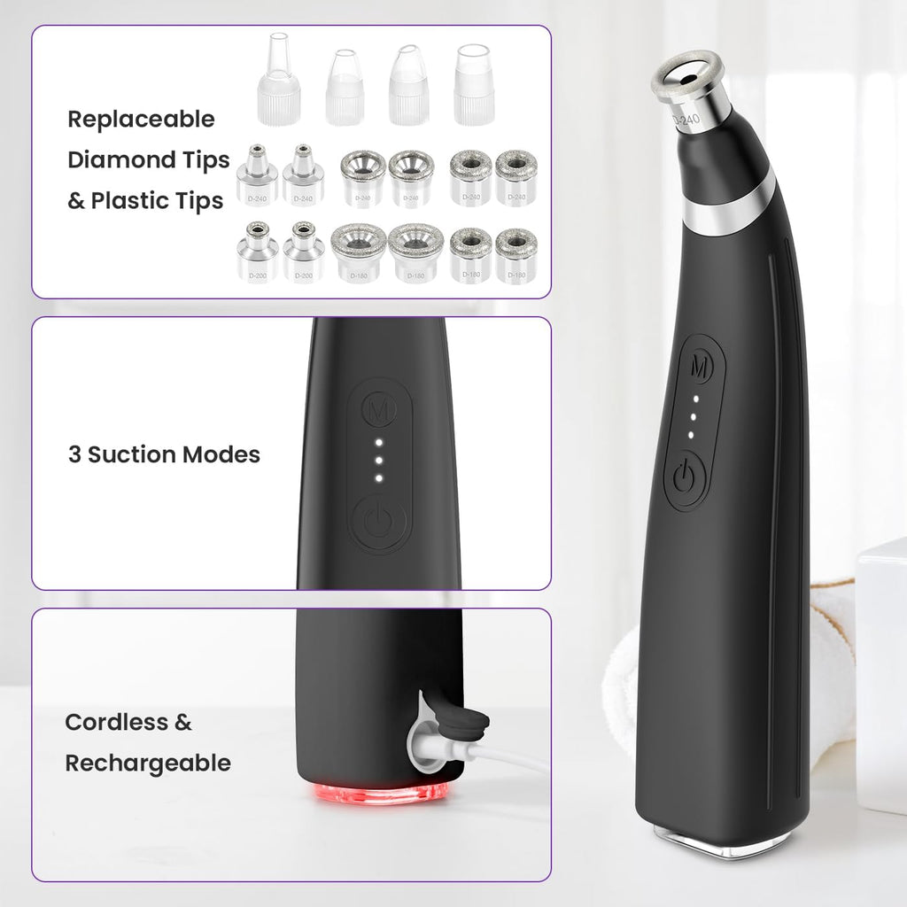 Máquina de microdermoabrasión con diamante, UNOISETION herramienta...