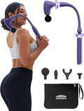 CAREKING Pistola de masaje muscular desmontable 2 en 1 de tejido pr...