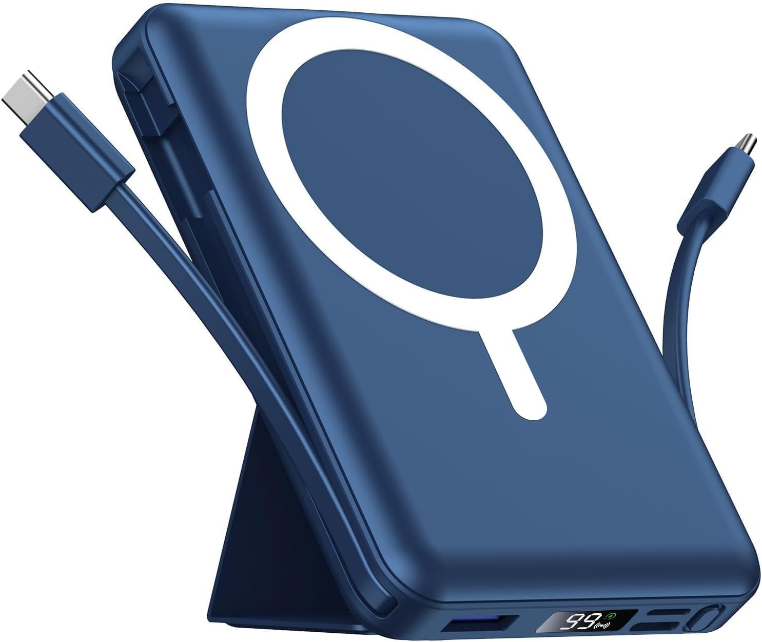 Azmuth Cargador portátil MagSafe, banco de energía magnético de 100...
