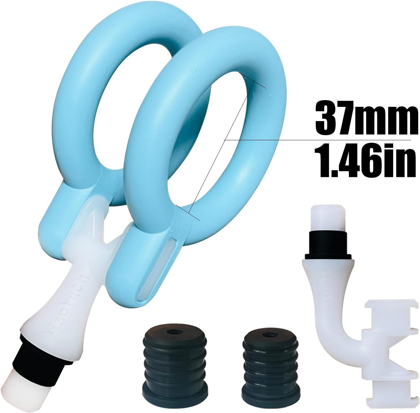 XiaoYilan Massage Gun Head Attachment for 12-19mm Shaft, Replaceabl...