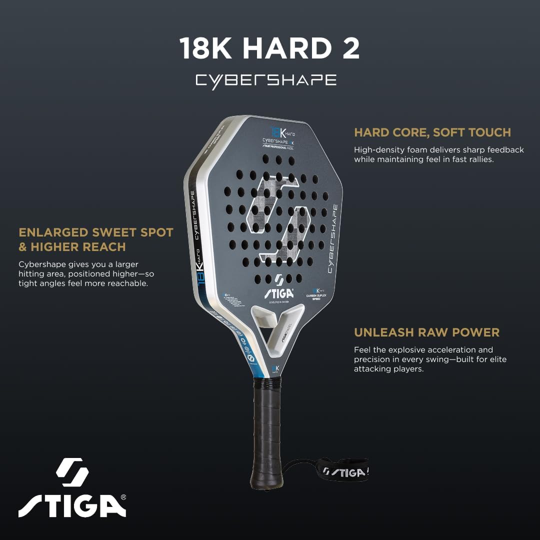 STIGA Pala de pádel Cybershape