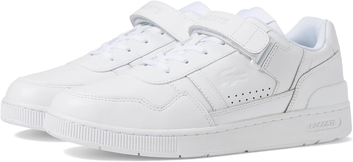 Lacoste Zapatillas de cuero con velcro en T