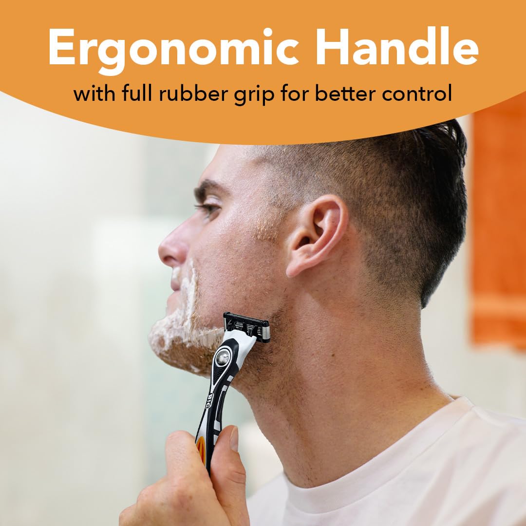 BIC Flex 5 - Maquinillas de afeitar recargables para hombres, repue...