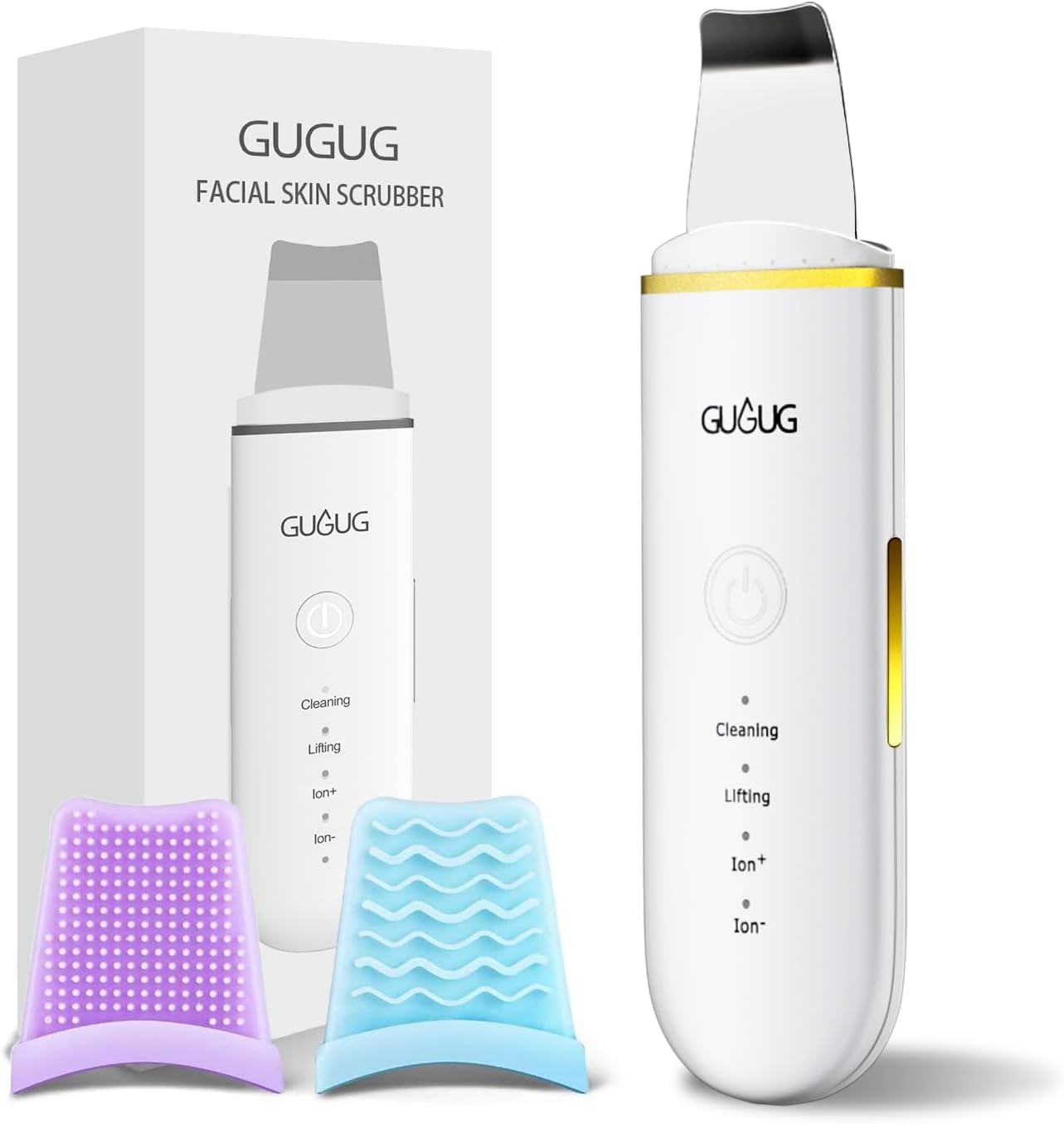GUGUG - Espátula para exfoliar la piel, espátula facial, limpiador...