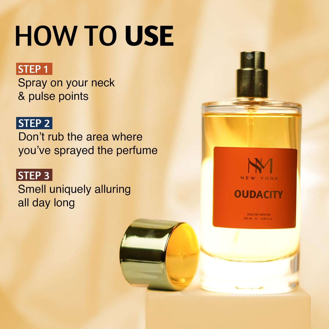 NOURISH MANTRA NM New York Oudacity - Perfume de lujo | Spray de fr...