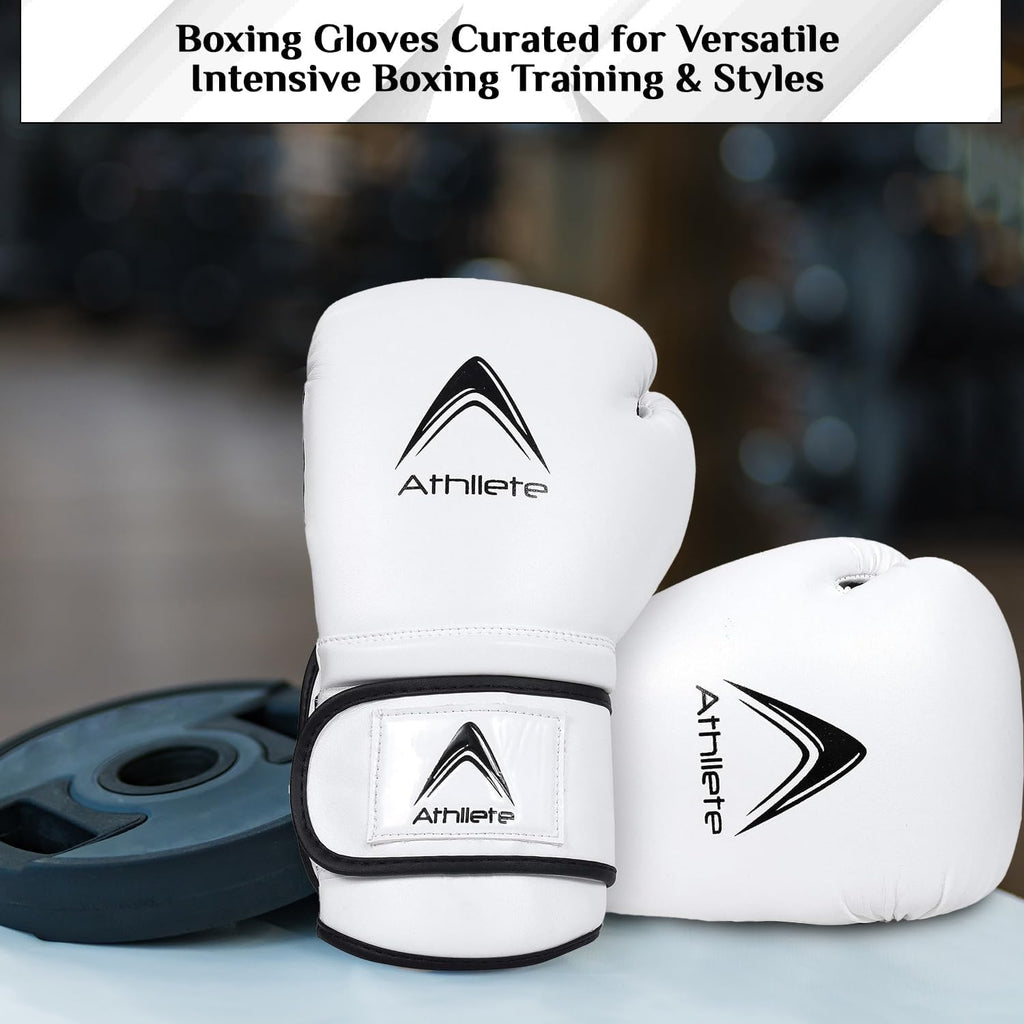 Athllete Guantes de boxeo duraderos y cómodos para hombres y mujere...