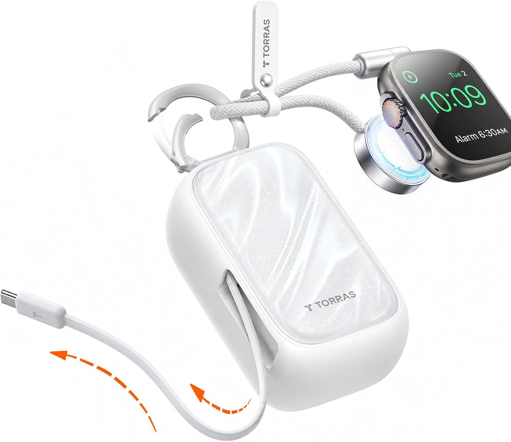 TORRAS PearlGo Power Bank, cargador portátil de carga rápida de 45...