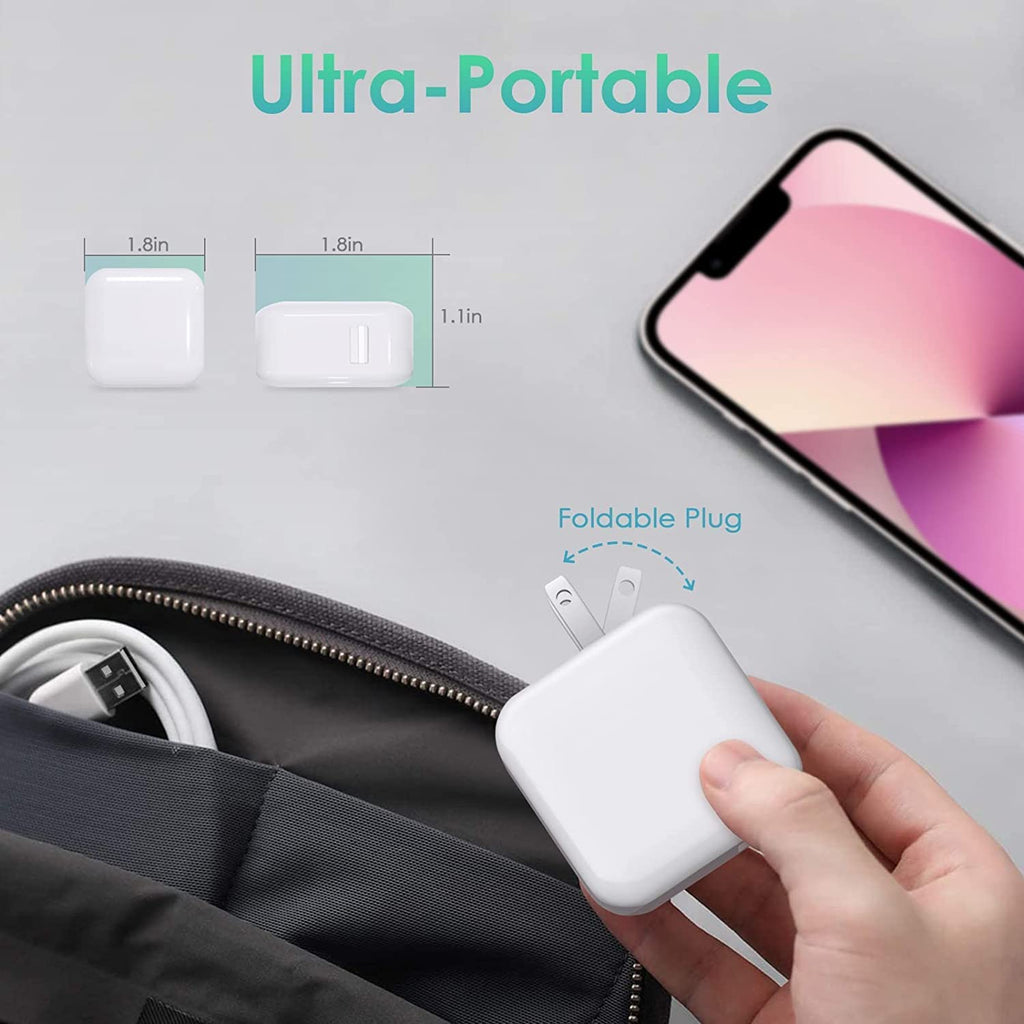 Paquete de 2 cargadores para iPad, carga rápida de 12W, bloque carg...