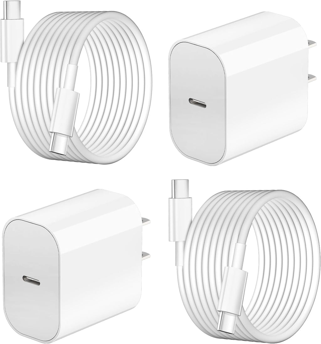 Carga Rápida para iPhone 16 15 Cargador, Paquete de 2 Cargador USB...